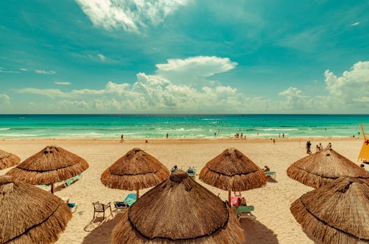 Cancun beach, Mexico